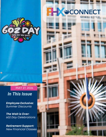 PHXConnect Newsletter May 27, 2026
