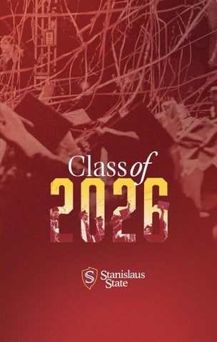 Class of 2026 | Stanislaus State Commencement