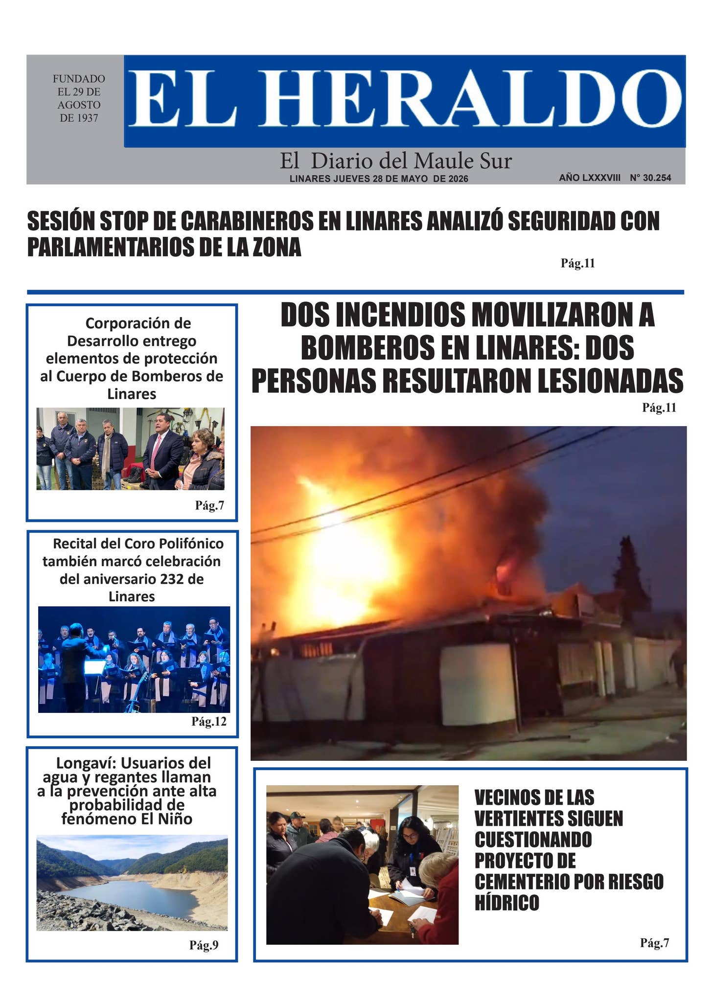 Jueves 28 de mayo 2026