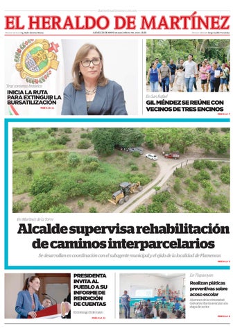 El Heraldo de Martinez 28 de Mayo de 2026