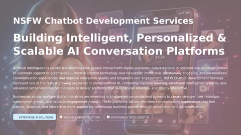 NSFW Chatbot Development Services for Scalable AI-Powered User Engagement