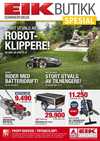 Eikbutikk spesial sommerfokus 2026