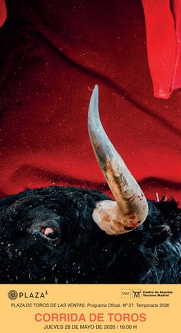 Programa mano Nº27 temporada 2026 | Corrida toros