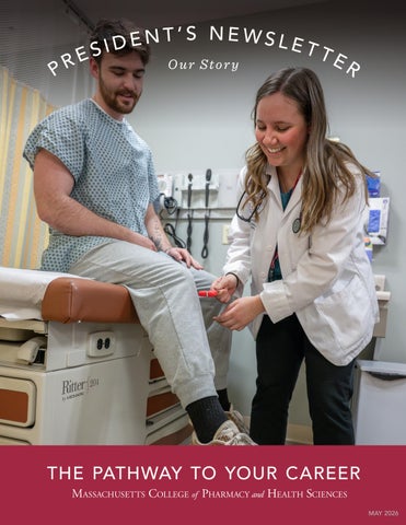 MCPHS President's Newsletter May 2026