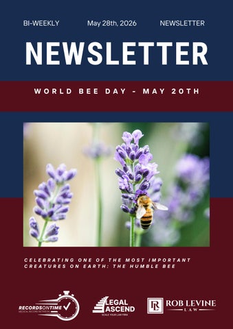 Newsletter - May 28