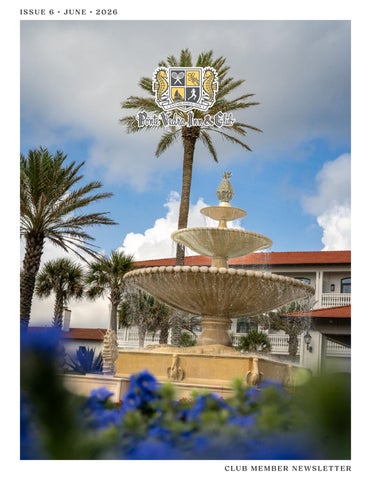 Ponte Vedra Inn & Club Newsletter | June of 2026