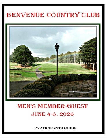 2026 Member Guest Booklet with Flights 