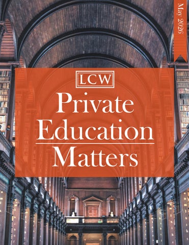 Private Education Matters: May 2026