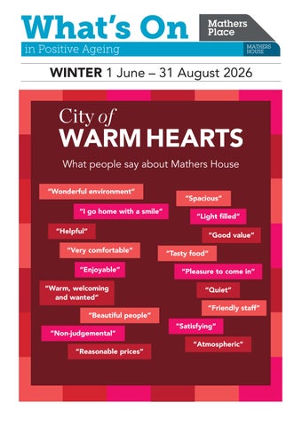 What's On in Positive Ageing