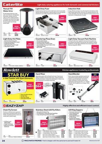 Nisbets Australia EOFYS Sale June 2026 第 24 页