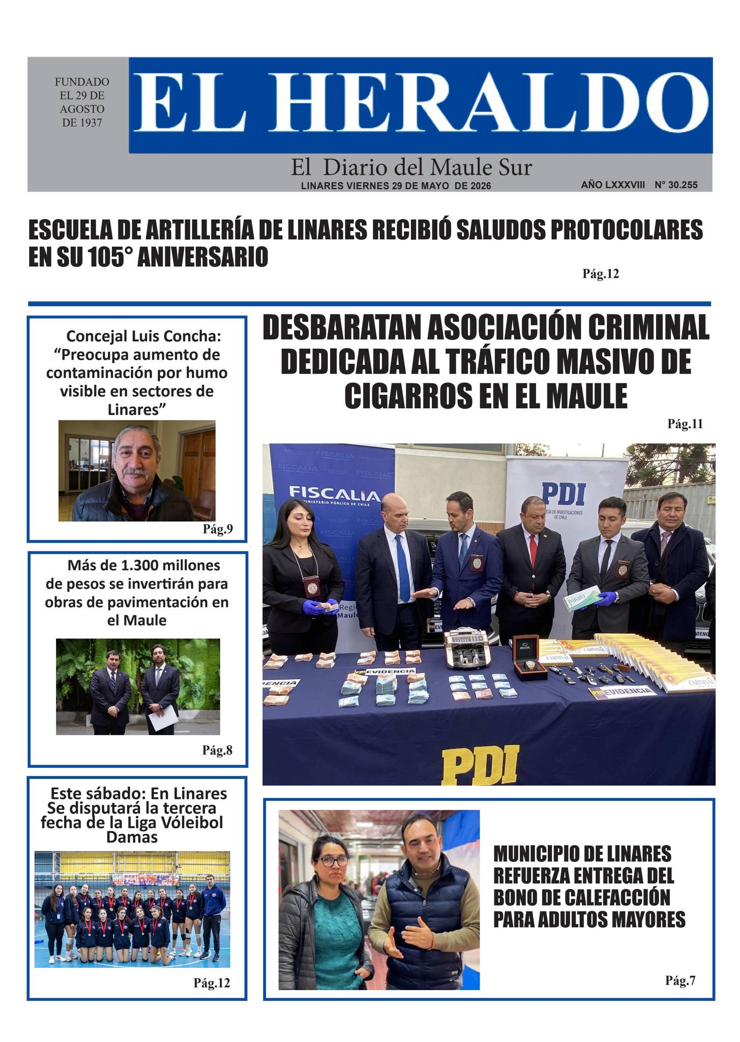 Viernes 29 de mayo 2026