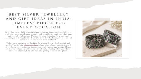 Best Silver Gift Ideas & Jewellery Store Online 