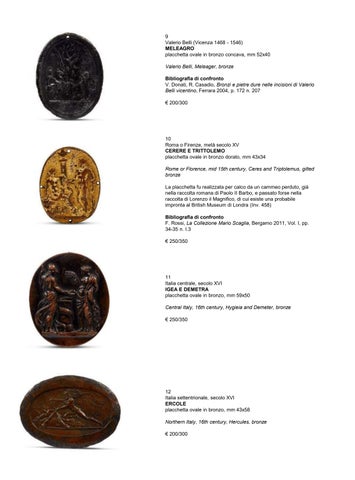 Placchette medaglie e bronzetti 第 10 页