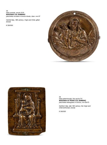 Placchette medaglie e bronzetti 第 22 页