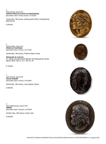 Placchette medaglie e bronzetti 第 9 页