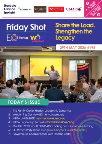 Friday Shot | Issue 195 | 29th May 2026