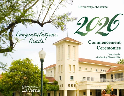 University of La Verne Commencement 2026_Print Program_PROOF.pdf