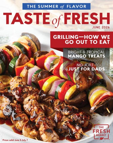 June 2026 | The Fresh Market Taste of Fresh Magazine