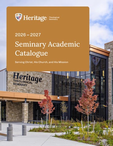 Seminary Catalogue 2026-2027