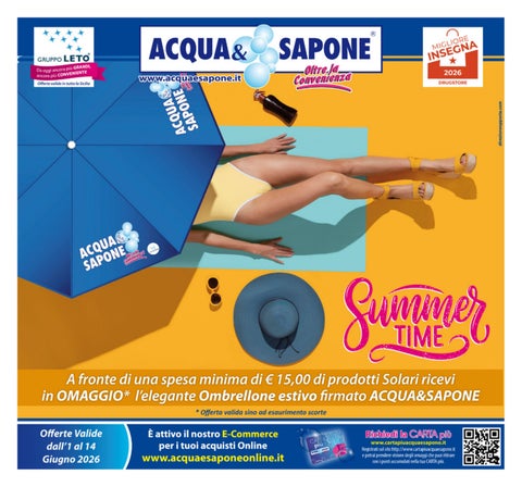 Volantino Acqua&Sapone n.12 - 2026