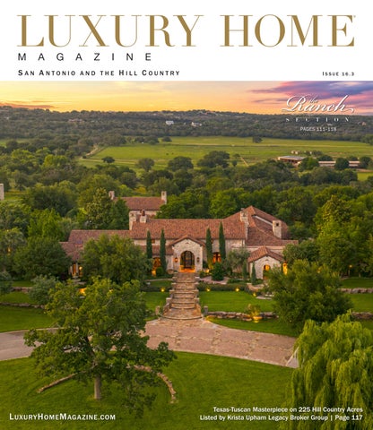 Luxury Home Magazine San Antonio | Hill Country Issue 16.3
