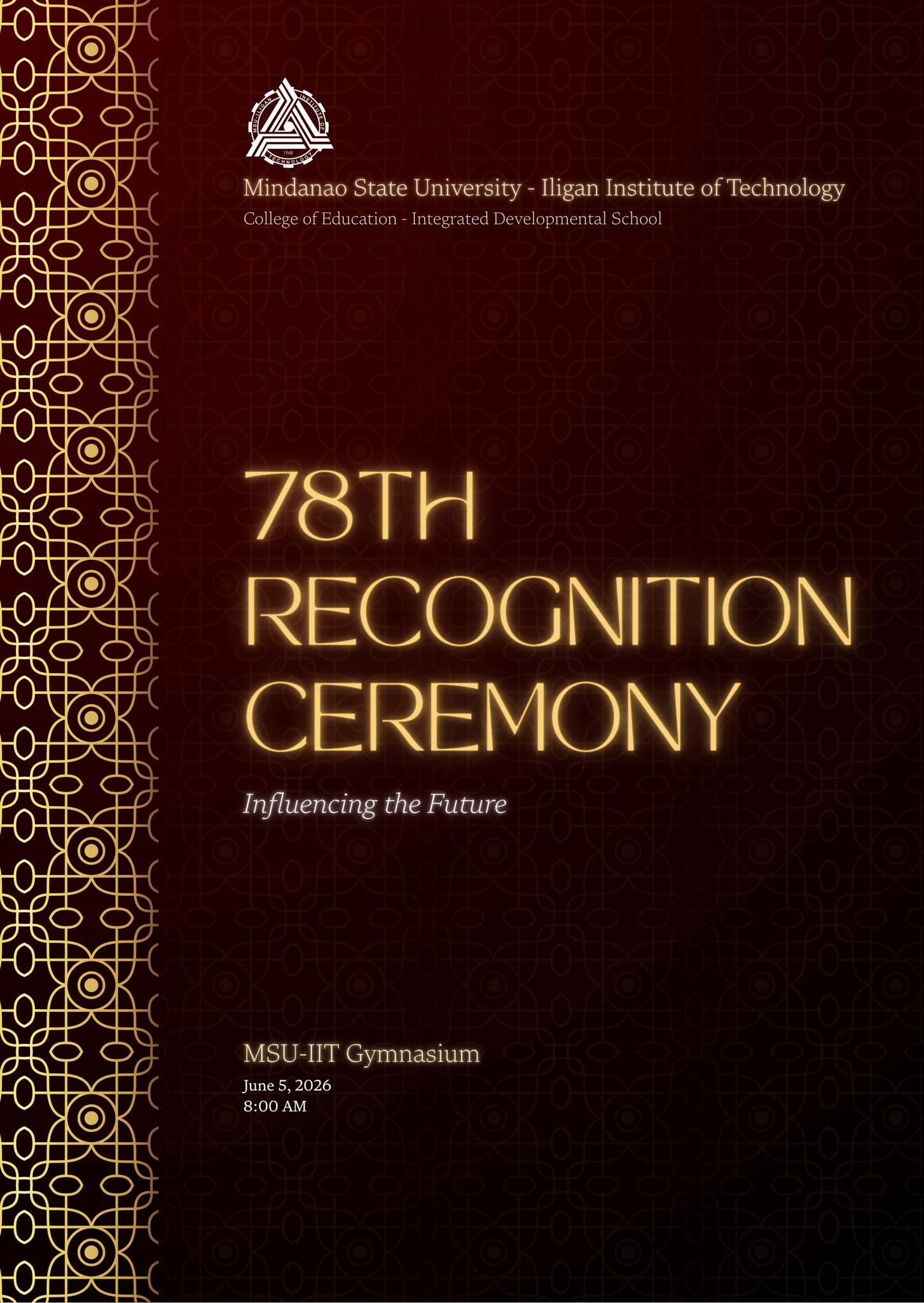 Social Work Program Media IDS 78th Recognition Ceremony Program by IDS Recognition - Issuu