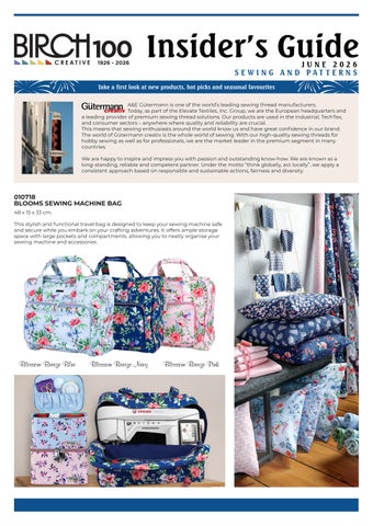 BIRCH CREATIVE - NEWSLETTER - JUNE 2026 - SEWING AND PATTERNS