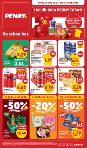 PENNY Flugblatt: Do 11.06. bis Mi 17.06.2026