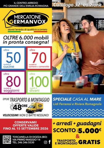 Mercatone Germanvox Catalogo Primavera Estate 2026