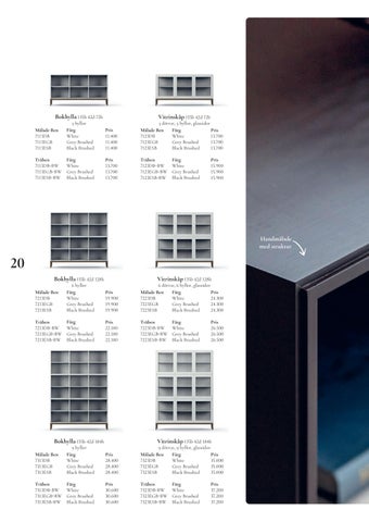 englessonfurniture 家具目录 · Englesson Möbelkatalog 2026 第 20 页