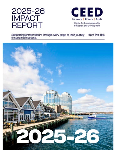 CEED 2025 - 26 Impact Report 