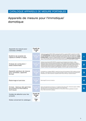 AFRISO 家具目录 Appareils 德文 mesure portables 第 3 页