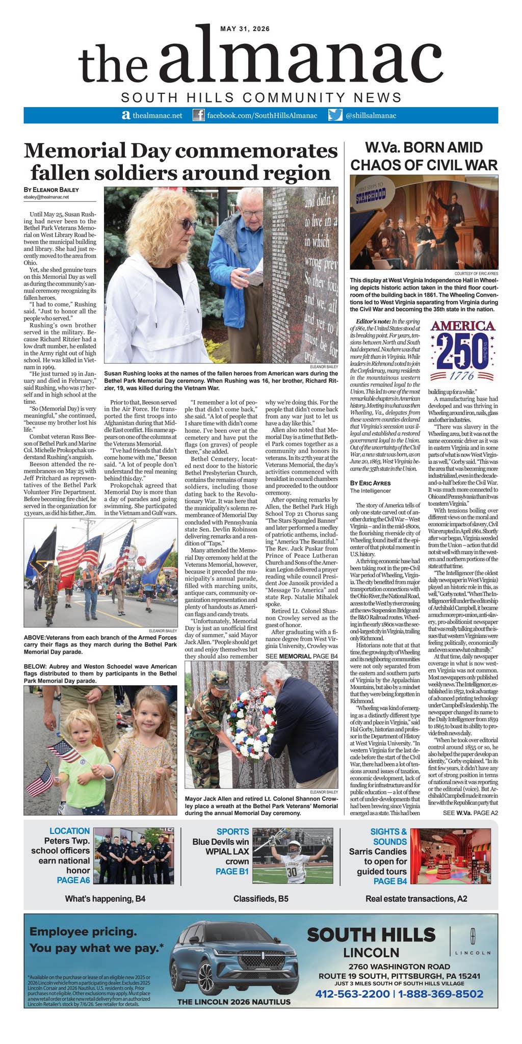 The Almanac - May 31, 2026 by SWPA Special Publications - Issuu