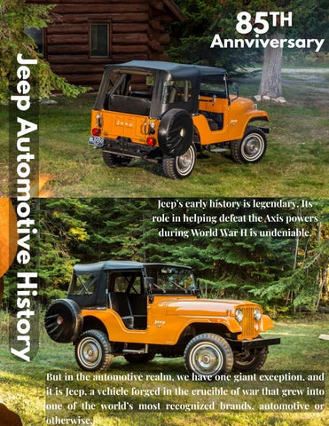 Jeep Automotive History 