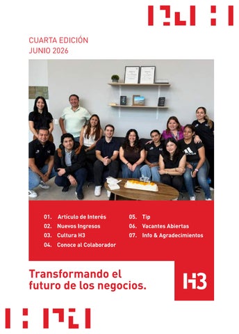 Boletín H3 Edición Junio 2026