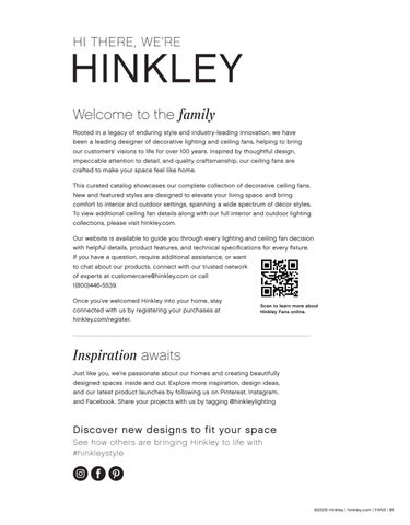 Hinkley Fan 灯饰目录 2026 第 3 页