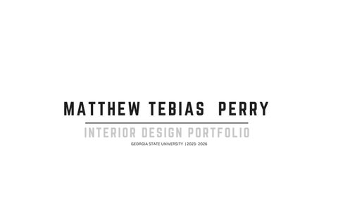 Interior Design Portfolio 2023-2026