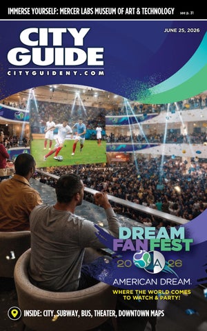 City Guide New York, June 25, 2026