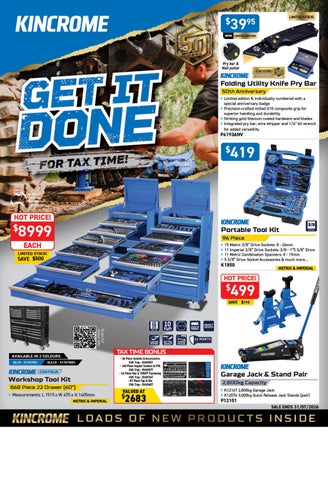 Kincrome June-July 2026