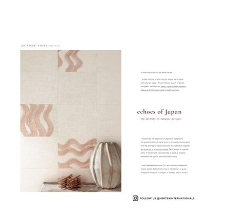 Hertex Internationals Masureel Traces Wallpaper 灯饰产品集 第 2 页