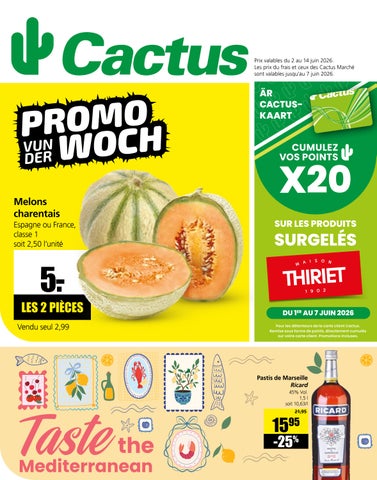 Dépliant Cactus du 02.06.2026