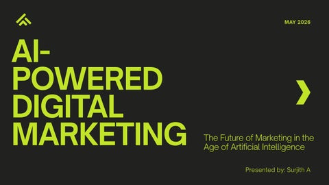 AI-Powered Digital Marketing