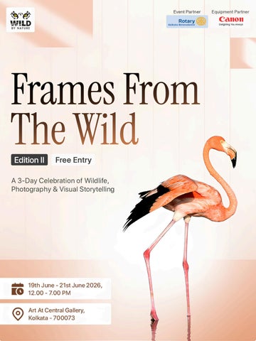 Frames From The Wild Edition II - Event Brochure