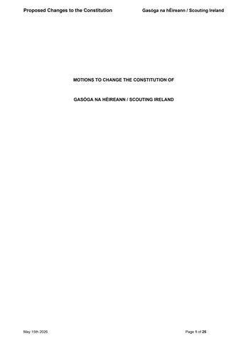 01...Proposed Changes to the Constitution