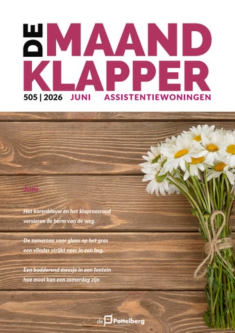 MAANDKLAPPER GAW JUNI 2026