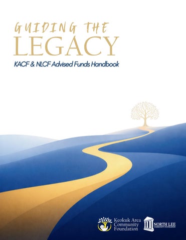 Guided the Legacy - KACF/NLCF Advised Funds Handbook 