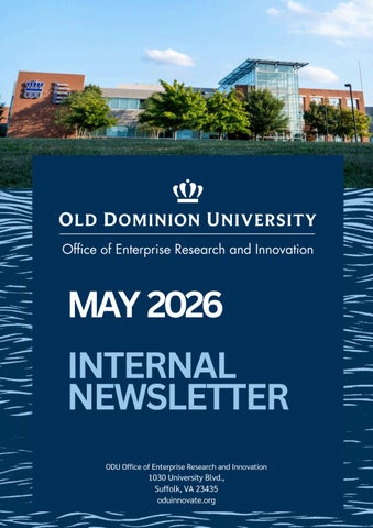 2026 May Internal Newsletter