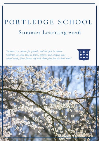 Summer Learning 2026