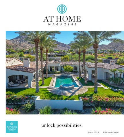 Bennion Deville Homes AT HOME June 2026