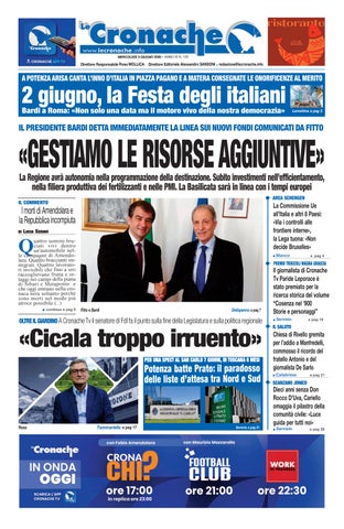 Cronache del 3 giugno 2026